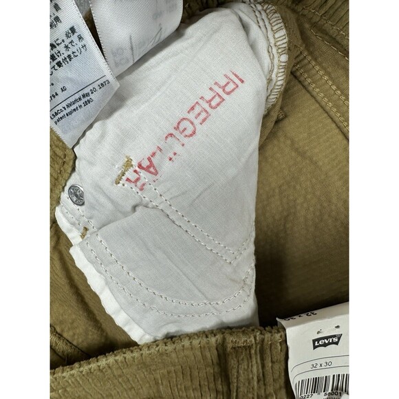 LEVIS 711 SKINNY Women’s JEANS 32x30 Brown CORDUROY NWT - Picture 4 of 8